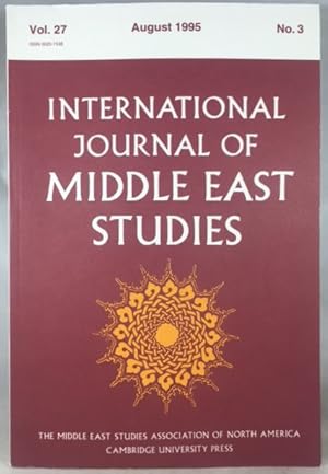 Seller image for International Journal of Middle East Studies, Volume 27, Number 3, August 1995 for sale by Great Expectations Rare Books