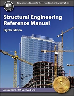 Bild des Verkufers fr Structural Engineering Reference Manual, 8th Ed zum Verkauf von Pieuler Store