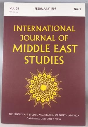 Imagen del vendedor de International Journal of Middle East Studies, Volume 31, Number 1, February 1999 a la venta por Great Expectations Rare Books