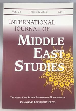 Immagine del venditore per International Journal of Middle East Studies, Volume 38, Number 1, February 2006 venduto da Great Expectations Rare Books