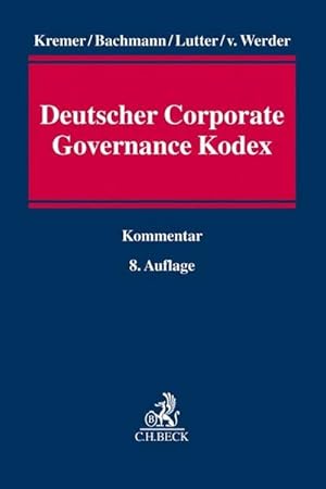 Immagine del venditore per Deutscher Corporate Governance Kodex venduto da buchversandmimpf2000