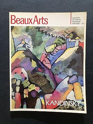 Image du vendeur pour BEAUX ARTS-HORS SERIE N5-KANDINSKY-MUSEE NATIONAL D'ART MODERNE CENTRE POMPIDOU-2 NOVEMBRE 1984-28 FEVRIER 1985 mis en vente par Yves Grgoire