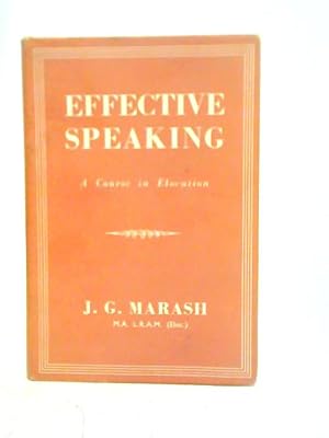 Seller image for Effective Speaking for sale by World of Rare Books