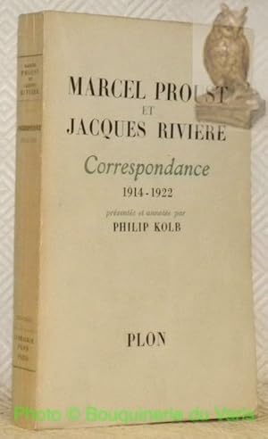 Imagen del vendedor de Correspondance 1914 - 1922. Prsente et annote par Philip Kolb. a la venta por Bouquinerie du Varis