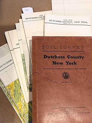 Soil Survey Dutchess County New York 1939 . No. 23 complete set