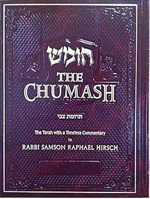 Imagen del vendedor de The Chumash Trumath Tzvi: The Torah with a Timeless Commentary by Rabbi Samson Raphael Hirsch Abridged in One Volume a la venta por Pieuler Store