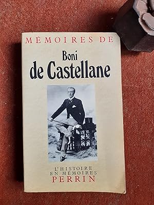Mémoires de Boni de Castellane, 1867-1932