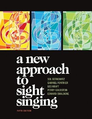 Imagen del vendedor de A New Approach to Sight Singing a la venta por Pieuler Store