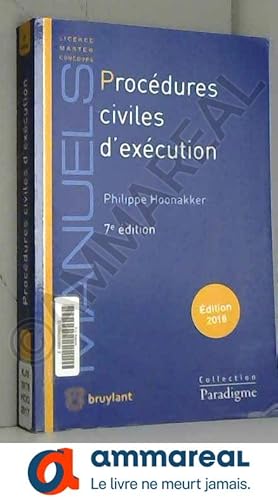 Image du vendeur pour Procdures civiles d'excution: Voies d'excution - Procdures de distribution (2018) mis en vente par Ammareal