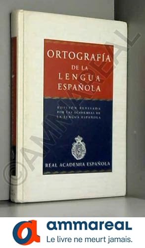 Bild des Verkufers fr Ortografa de la lengua espaola [ Livre import dEspagne ] zum Verkauf von Ammareal