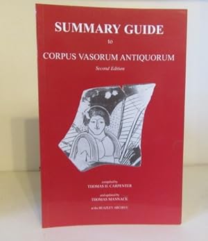 Bild des Verkufers fr Summary Guide to Corpus Vasorum Antiquorum, Second Edition zum Verkauf von BRIMSTONES
