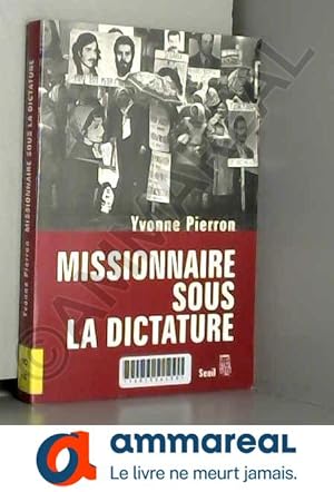 Bild des Verkufers fr Missionnaire sous la dictature zum Verkauf von Ammareal