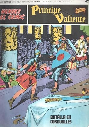 Immagine del venditore per Burulan: Principe Valiente numero 42: Batalla en Cornualles venduto da El Boletin