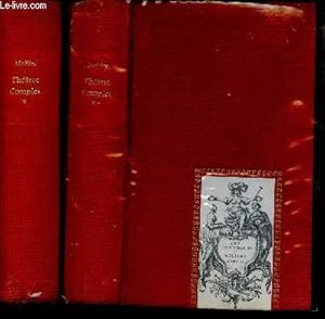 Image du vendeur pour Thtre complet de Molire. Tomes I + II (2 volumes) : Tome I : La Jalousie de Barbouill - Le mdecin volant - L'tourdi - etc. Tome II : Le mdecin malgr lui - Mlicerte - Pastorale comique - etc mis en vente par Le-Livre