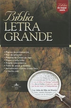Bild des Verkufers fr Biblia Letra Grande (Spanish Edition) by RVR 1960- Reina Valera 1960 [Imitation Leather ] zum Verkauf von booksXpress