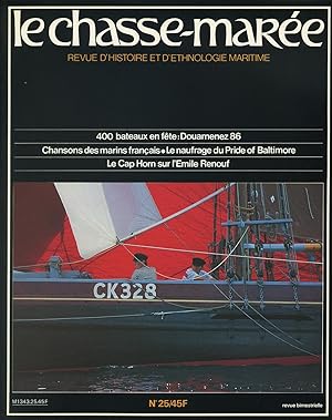 Revue "Le Chasse-Marée" (histoire et ethnologie maritime) n°25, septembre 1986 (Douarnenez, chant...