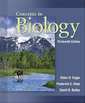 Image du vendeur pour Concepts in Biology mis en vente par Reliant Bookstore