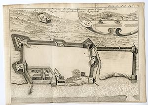 Rare Antique Print-GAMALAMA-FORTRESS-VOC-TERNATE-INDONESIA-Argensola-1706