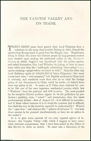 Immagine del venditore per The Yangtse Valley & Its Trade. An uncommon original article from the Contemporary Review, 1898. venduto da Cosmo Books