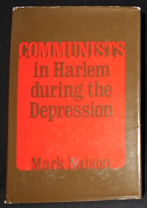 Communists in Harlem during the Depression