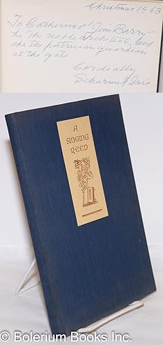 Bild des Verkufers fr A Singing Reed [inscribed & signed] zum Verkauf von Bolerium Books Inc.