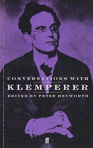 Bild des Verkufers fr Conversations with Klemperer zum Verkauf von lamdha books