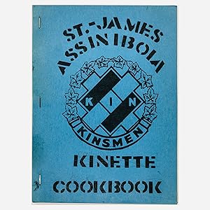 St. James Assiniboia Kinette Cookbook