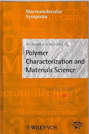 Seller image for Polymer Characterization and Materials Science (Macromolecular Symposia) for sale by Biblio Pursuit