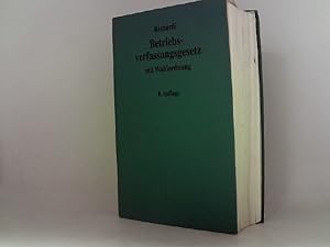 Seller image for Betriebsverfassungsgesetz mit Wahlordnung. Kommentar for sale by Das Buchregal GmbH