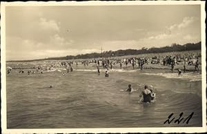 Bild des Verkufers fr Ansichtskarte / Postkarte Selenogradsk Ostseebad Cranz Ostpreuen, Freibad zum Verkauf von akpool GmbH