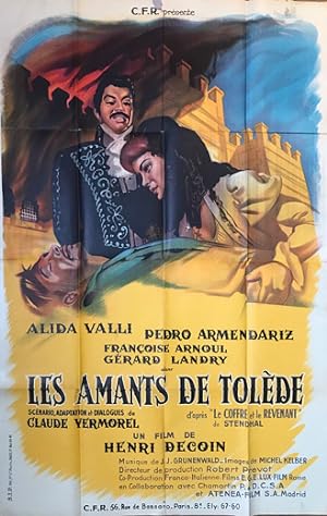 FILMPLAKAT: Les Amants de Tolède - Les Amants de Tolède - Gli amanti di Toledo - El Tirano de Tol...