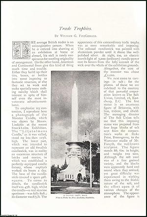 Image du vendeur pour The Statue of Liberty in Salt ; Colossal Statue of Britannia in Salt ; A Work of Art in Butter & more : Trade Trophies. An uncommon original article from The Strand Magazine, 1898. mis en vente par Cosmo Books