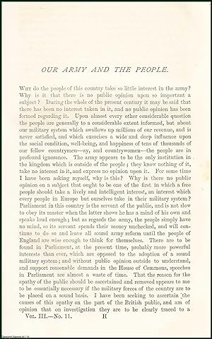 Seller image for Our Army and The People (Part I). An uncommon original article from the Nineteenth Century Magazine, 1878. for sale by Cosmo Books