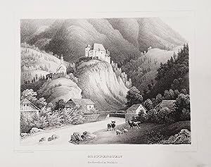 Bild des Verkufers fr Groppenstein" - Burg Groppenstein Obervellach Krnten sterreich Austria zum Verkauf von Antiquariat Steffen Vlkel GmbH