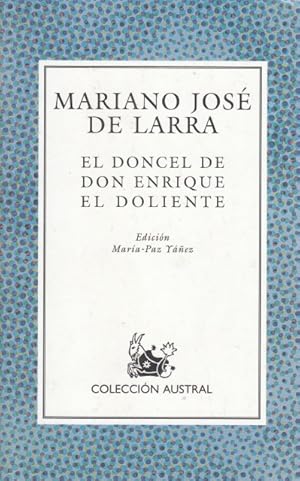 Imagen del vendedor de EL DONCEL DE DON ENRIQUE EL DOLIENTE a la venta por Librera Vobiscum