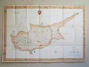 Image du vendeur pour Map of Cyprus mis en vente par Angelika C. J. Friebe Ltd. - MapWoman