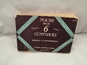 Seller image for Poems From 6 (Six) Centuries for sale by Libros Angulo