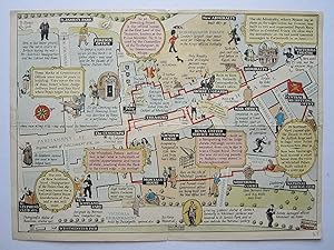 A Map of Whitehall Past and Present.