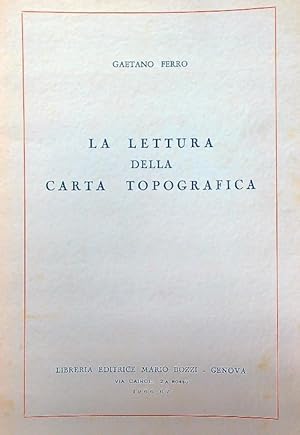 Immagine del venditore per la lettura della carta topografica venduto da Librodifaccia