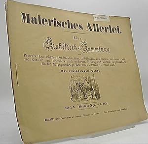 Image du vendeur pour Malerisches Allerlei eine Stahlstich Sammlung von Portraits, Landschaften, Stdte Ansichten, Abbildungen von Statuen und Bauwerken, von Kunstblttern, besonders nach modernen Malern, und solchen Gegenstnden, dir fr die gegenwrtige Zeit von lebhafterm Interesse sind. Mit erklrenden Texte Inhalt: Der Contreadmiral Dumont d Urville Cabul die Brandsttte von Hamburg Heft 5 mis en vente par Antiquariat Unterberger