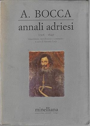 Annali adriesi, 1506-1649