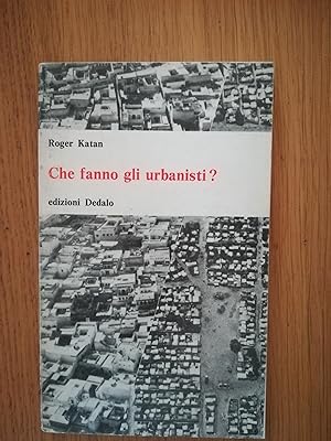 Immagine del venditore per Che fanno gli urbanisti? venduto da librisaggi