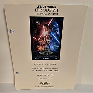 Star Wars Episode VII Shooting Draft; The Force Awakens