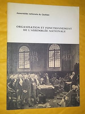 Bild des Verkufers fr Organisation et fonctionnement de l'Assemble nationale, deuxime dition revue et mise  jour zum Verkauf von Claudine Bouvier