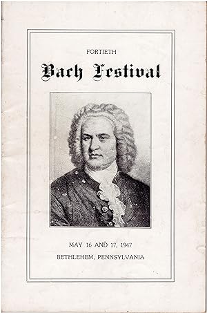 Fortieth Bach Festival