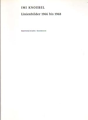 Imagen del vendedor de Linienbilder 1966 bis 1968. [Kunstverein St. Gallen Kunstmuseum, 1. Juni bis 18. August 1996]. a la venta por Antiquariat Querido - Frank Hermann