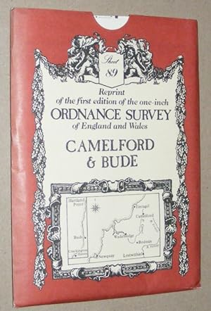 Imagen del vendedor de Camelford & Bude. Sheet 89, reprint of the first edition of the one-inch Ordnance Survey of England and Wales a la venta por Nigel Smith Books