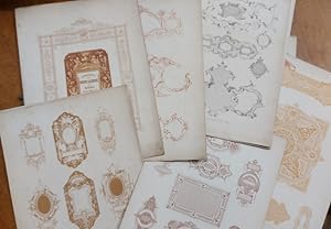 Album litografico. Disegni ornamentali inventati e litografati da Curio Pontelio