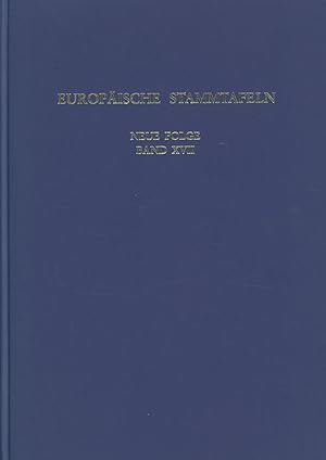 Bild des Verkufers fr Europische Stammtafeln. Hessen und das Stammesherzogtum Sachsen. zum Verkauf von Antiquariat Lenzen