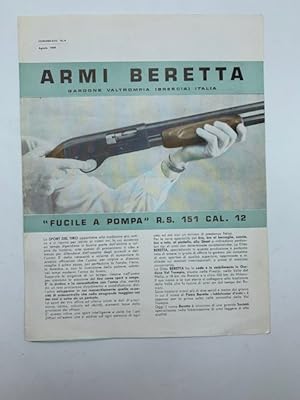 Armi Beretta, Gardone Valtrompia, agosto 1959 (pieghevole pubblicitario)